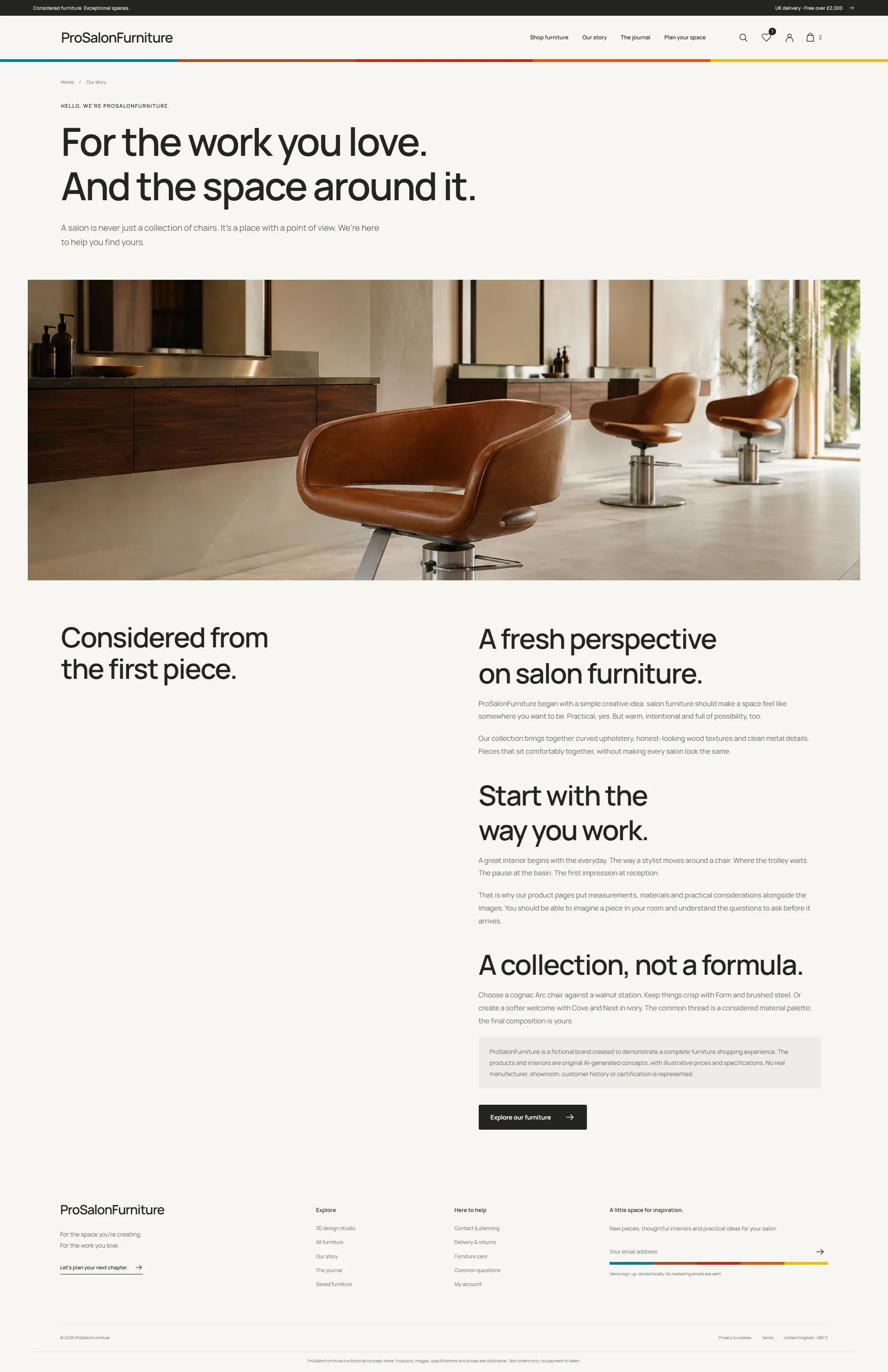 Polished ProSalonFurniture design: Our story