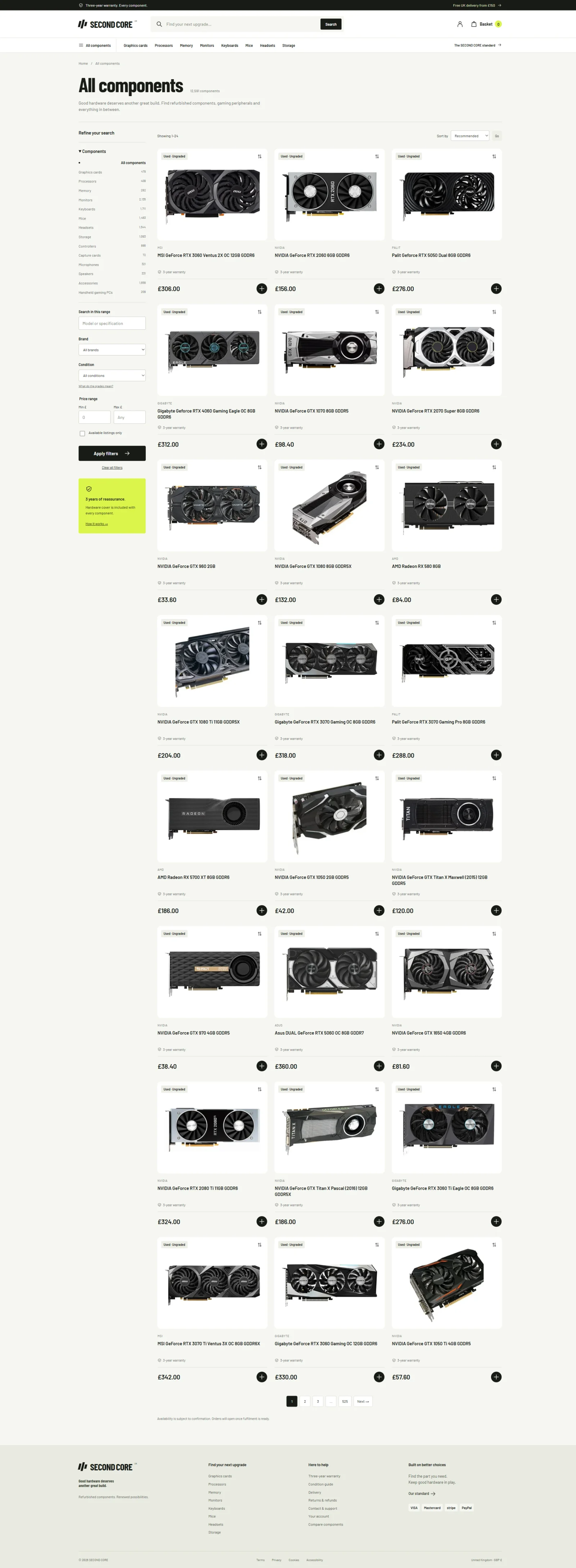 Late-stage after concept: Product browsing