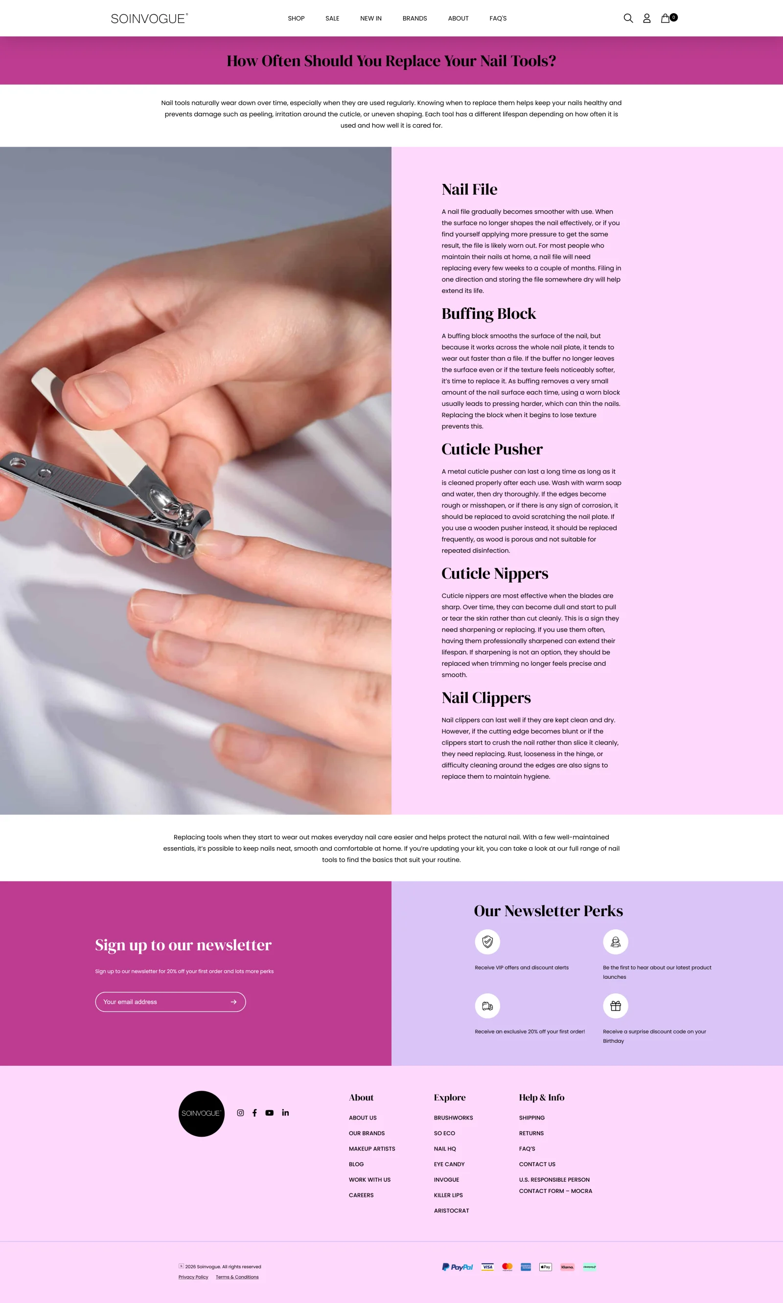 Earlier Soinvogue editorial articles