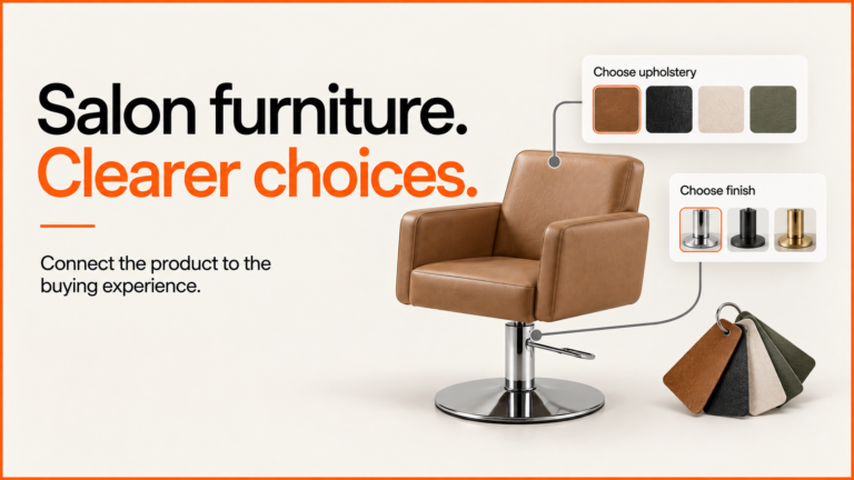 Article cover: Salon Furniture Website Development