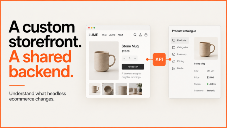 Article cover: Headless ecommerce: when a custom storefront is worth it