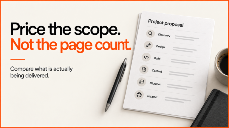 Article cover: Website Design Cost: Scope and Budget