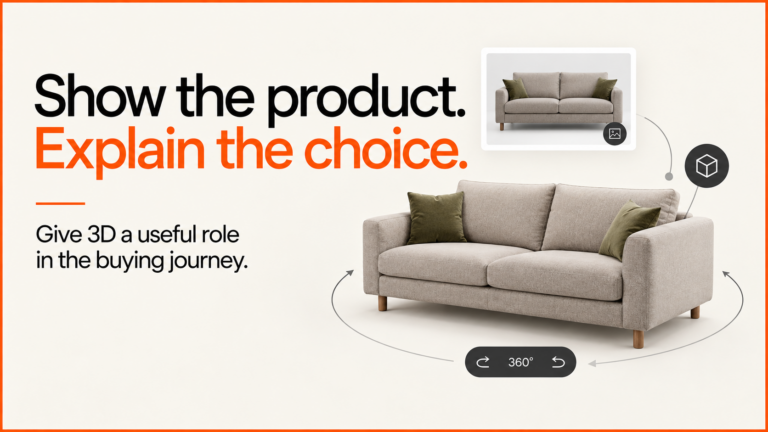 Article cover: 3D Product Visualisation for Websites