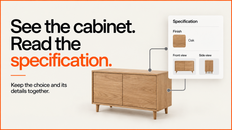 Article cover: Storage product configurator demo: cabinets and product specifications