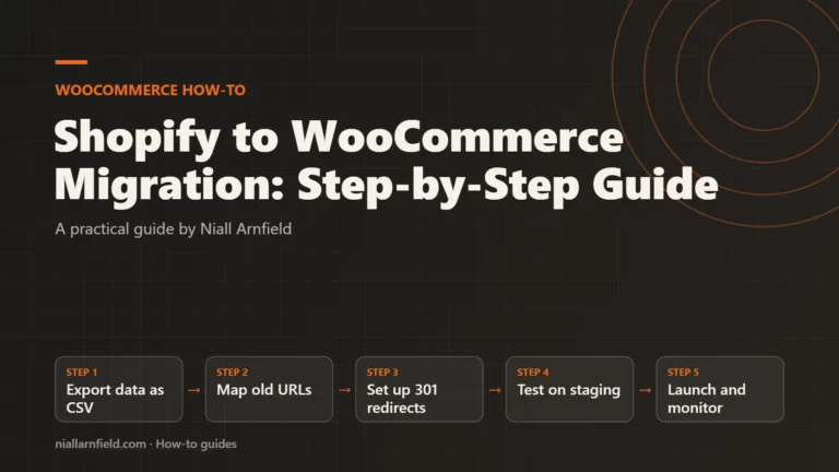 Article cover: Shopify to WooCommerce Migration: Step-by-Step Guide