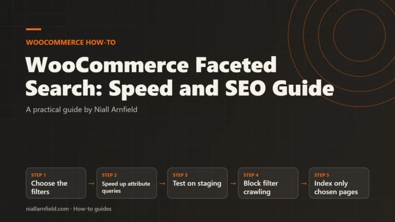 Article cover: WooCommerce Faceted Search: Speed and SEO Guide